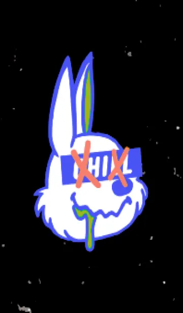 [LINE着せ替え] チル ラビット 91の画像1