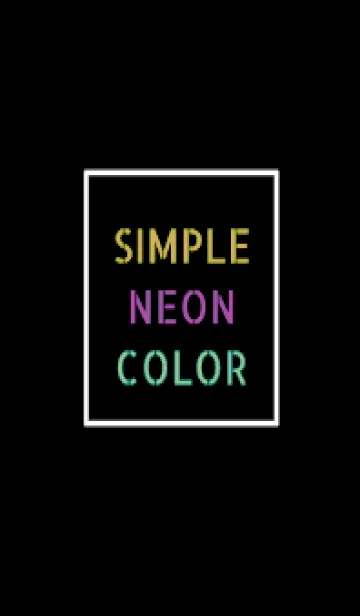 [LINE着せ替え] ネオン カラー アイコン 27の画像1