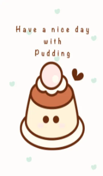 [LINE着せ替え] Sweet pudding 12の画像1