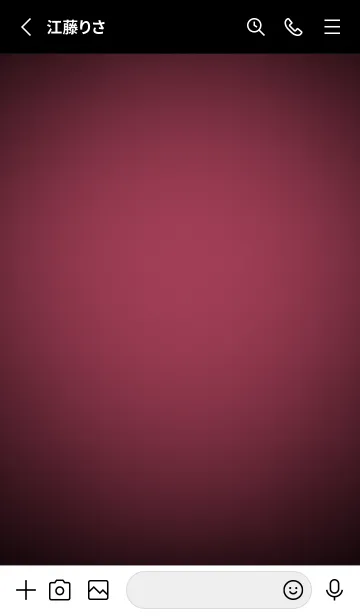 [LINE着せ替え] Raspberry Red Neon Theme V5 (JP)の画像2