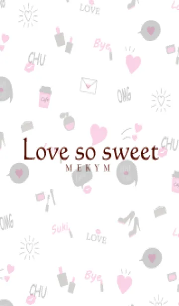 [LINE着せ替え] Love so sweet - MEKYM 18の画像1