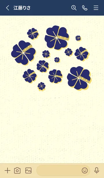 [LINE着せ替え] Piano clover マルベリーの画像2