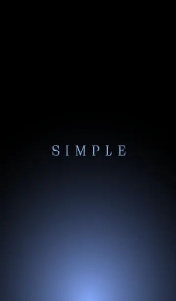 [LINE着せ替え] SIMPLE LIGHT -BLACK- 10の画像1