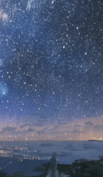[LINE着せ替え] 秋の夜空#KD015。の画像1