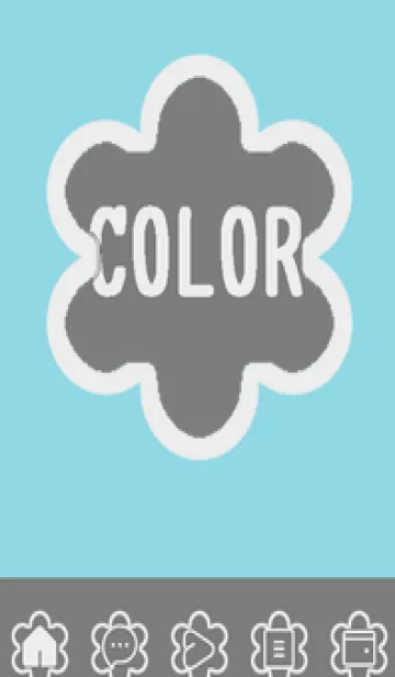 [LINE着せ替え] green color C86の画像1