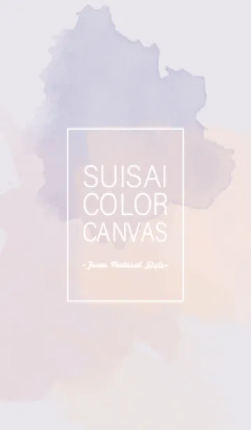 [LINE着せ替え] SUISAI Color Canvas 7の画像1