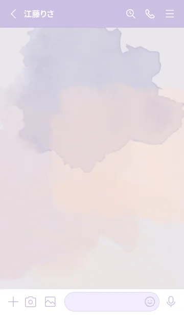 [LINE着せ替え] SUISAI Color Canvas 7の画像2