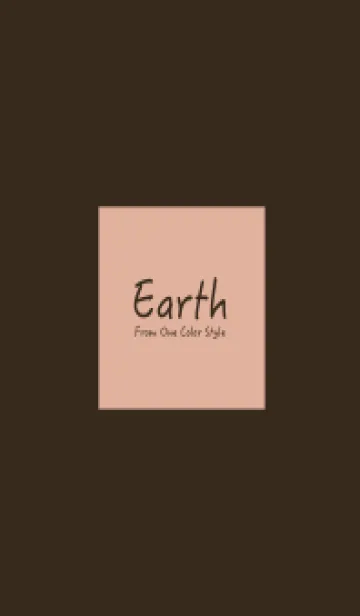 [LINE着せ替え] Earth / チャコールピンクの画像1