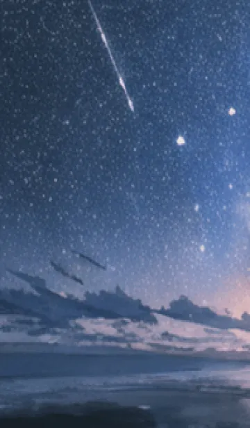 [LINE着せ替え] 秋の夜空#KD012。の画像1