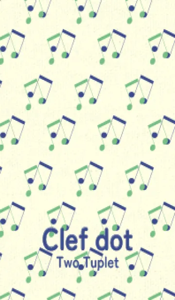 [LINE着せ替え] 2連符柄  エルブの画像1