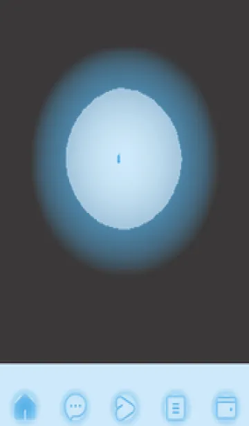 [LINE着せ替え] blue color D45の画像1