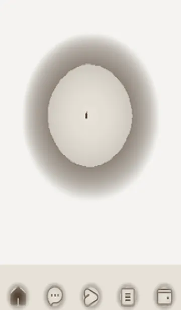 [LINE着せ替え] brown color D43の画像1