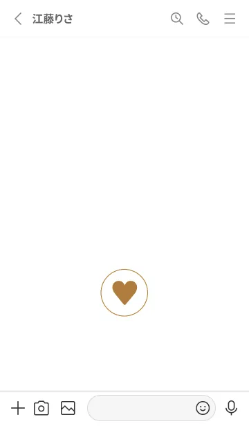 [LINE着せ替え] ミニ ハート♥49の画像2