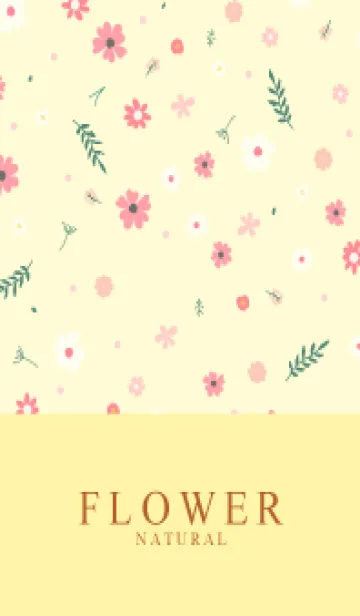 [LINE着せ替え] FLOWER YELLOW - NATURAL-7の画像1