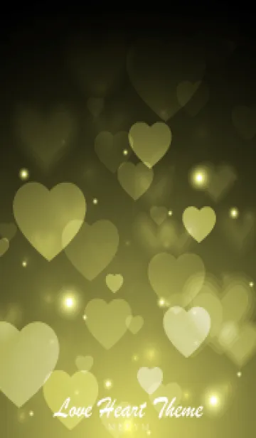 Love Heart Theme -CLAIM YELLOW-の着せ替えメイン画像
