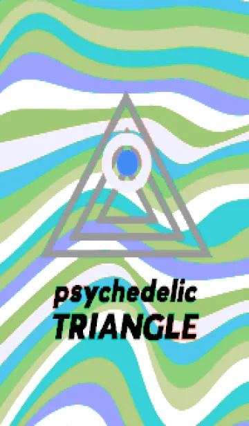 [LINE着せ替え] サイケデリック トライアングル 276の画像1