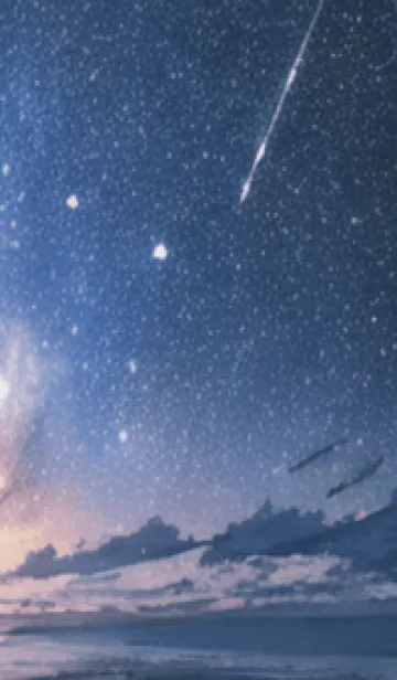 [LINE着せ替え] 秋の夜空#KD07。の画像1