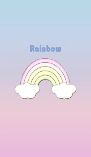 [LINE着せ替え] Enamel Pin Rainbow 14の画像1