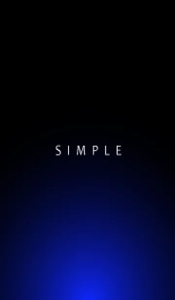 [LINE着せ替え] Simple Light -COOL BLACK- 10の画像1