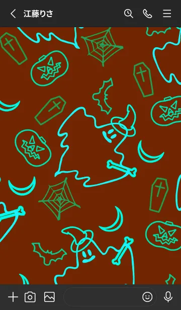 [LINE着せ替え] ハローウィン .32の画像2