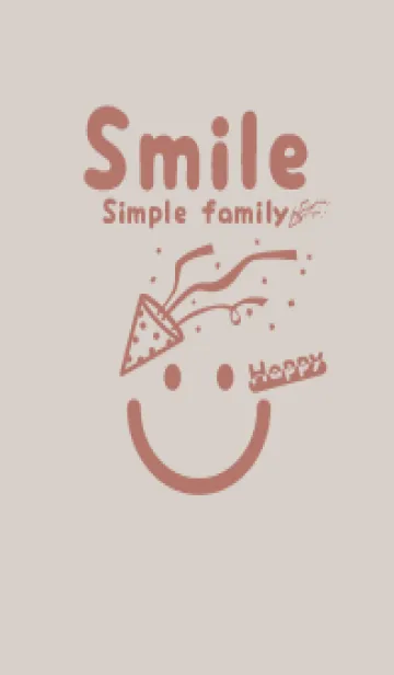 [LINE着せ替え] スマイル＆ハッピー オーキッドホワイトの画像1