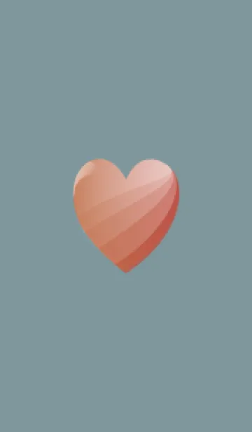 [LINE着せ替え] simple gradient heart 40の画像1