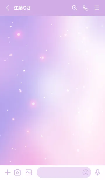 [LINE着せ替え] DREAM GRADATION Pink&Purple 15の画像2