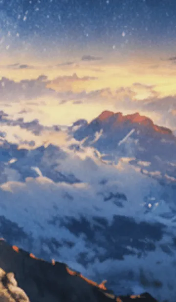 [LINE着せ替え] 秋の夜空#KE411。の画像1