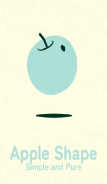 [LINE着せ替え] りんご型のきせかえ ブループリュスの画像1