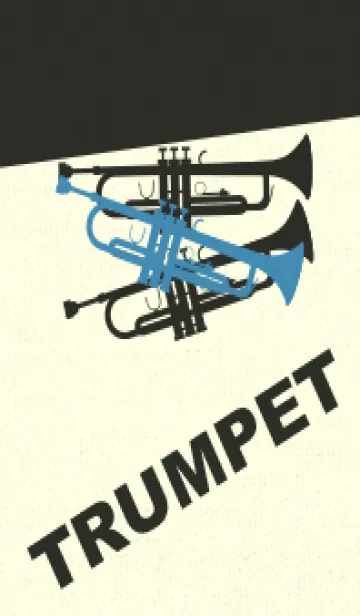 [LINE着せ替え] Trumpet CLR ブルーシェルの画像1