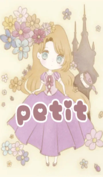 [LINE着せ替え] petit doll 森のお姫様ちゃんの画像1