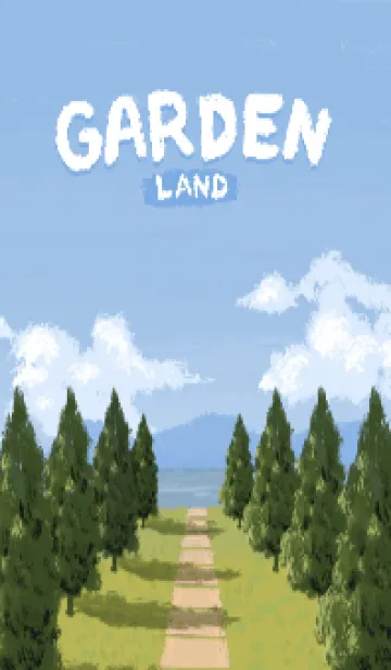 [LINE着せ替え] Garden land - Flipyの画像1