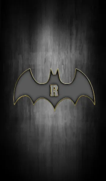 [LINE着せ替え] Enamel pin bat initial Rの画像1