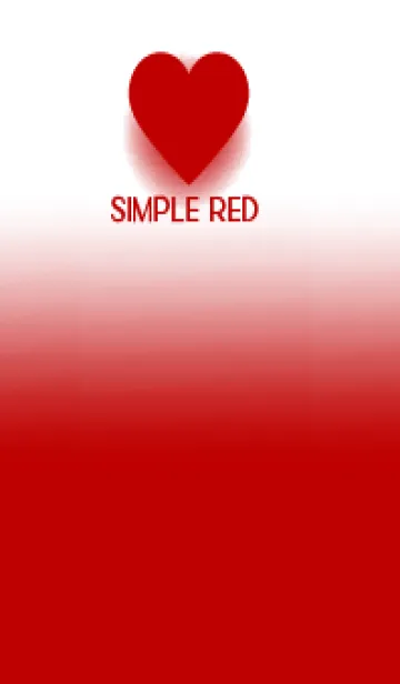 [LINE着せ替え] Red & White Theme V.5 (JP)の画像1