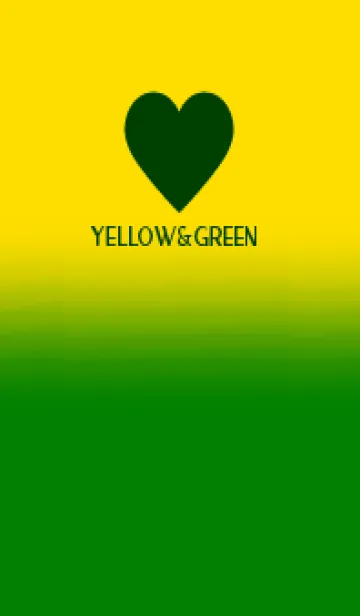 [LINE着せ替え] Green & Yellow V6 (JP)の画像1