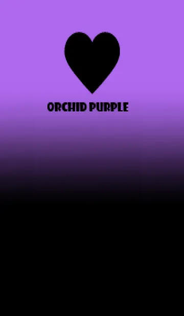 [LINE着せ替え] Black & Orchid Purple Theme V.5 (JP)の画像1