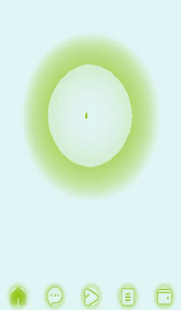 [LINE着せ替え] green color D89の画像1