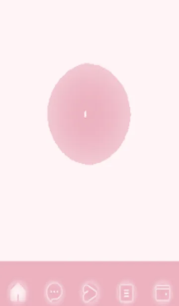 [LINE着せ替え] pink color D45の画像1