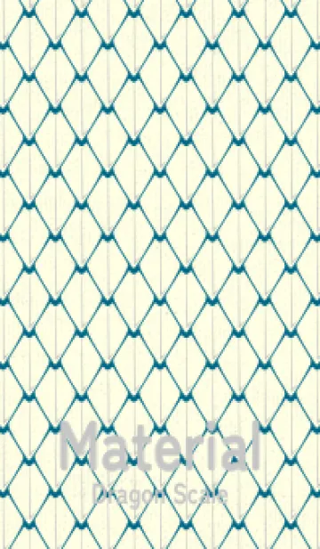 [LINE着せ替え] シンプルな龍鱗 マリンブルーの画像1