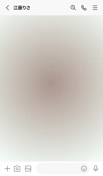 [LINE着せ替え] くすみブラウン●ミントクリーム.TKCの画像2