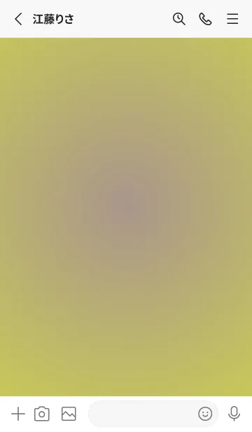 [LINE着せ替え] くすみブラウン●くすみイエロー.TKCの画像2