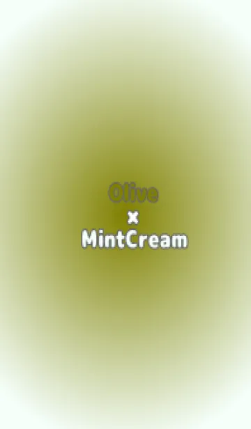 [LINE着せ替え] オリーブ●ミントクリーム.TKCの画像1