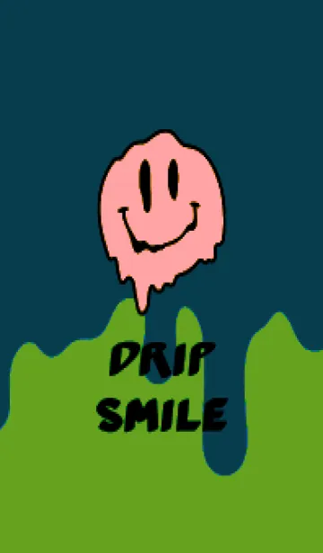 [LINE着せ替え] ドリップ スマイル .26の画像1