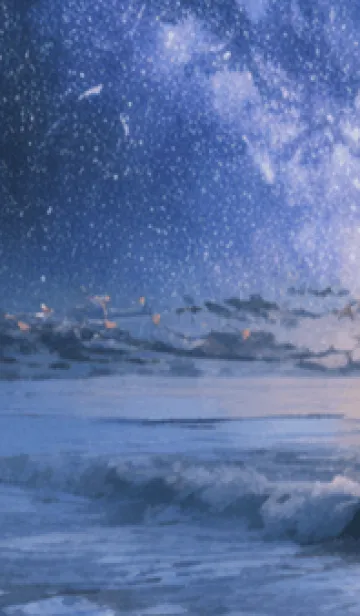 [LINE着せ替え] 秋の夜空#KI21。の画像1