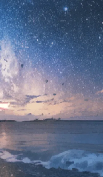 [LINE着せ替え] 秋の夜空#KF013。の画像1