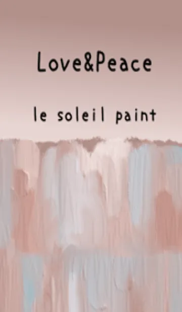 [LINE着せ替え] 油絵アート【le soleil paint 603】の画像1