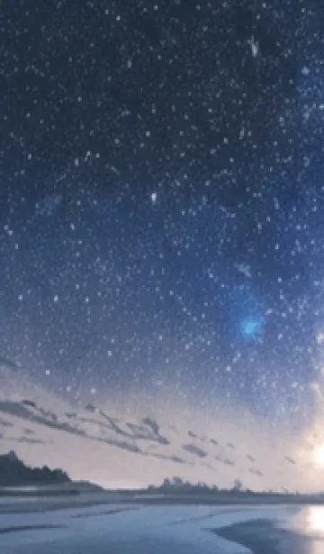 [LINE着せ替え] 秋の夜空#KF08。の画像1