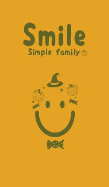 [LINE着せ替え] スマイル＆ハロウィン パンプキンの画像1