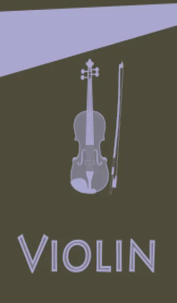 [LINE着せ替え] Violin CLR 黒紫の画像1