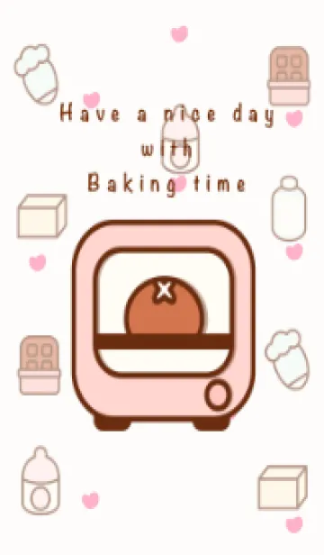 [LINE着せ替え] Time for baking 15 :)の画像1